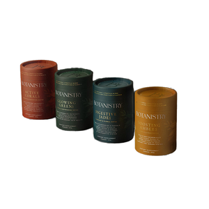 Caja de Tubo de Papel Blanco con Logotipo Personalizado Estampado en Caliente para Envasado de Té - Envase Cilíndrico de Cartón Ecológico Tamaños/Colores Personalizados - Product Image 2
