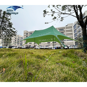 Grande tente étoile d'événement de <span class=keywords><strong>camping</strong></span> en plein air imperméable à double poteau en aluminium - Product Image 2