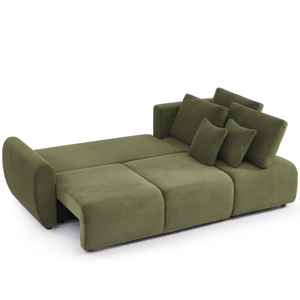 Fabricant de canapé <span class=keywords><strong>convertible</strong></span> réversible avec rangement Mobilier de salon Canapé-lit <span class=keywords><strong>convertible</strong></span> de luxe moderne en forme de L coulissant - Product Image 4