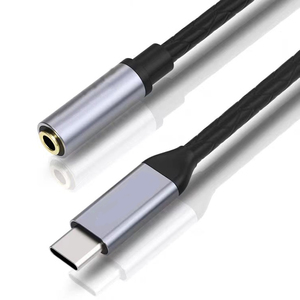 RASANTEK-Conector <span class=keywords><strong>hembra</strong></span> tipo <span class=keywords><strong>C</strong></span> <span class=keywords><strong>a</strong></span> 3,5mm, conector auxiliar para auriculares, HiFi, <span class=keywords><strong>USB</strong></span> <span class=keywords><strong>C</strong></span> <span class=keywords><strong>a</strong></span> 3,5mm, <span class=keywords><strong>adaptador</strong></span> de audio para auriculares, para teléfono - Product Image 1