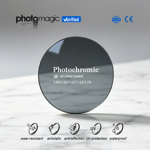 Fabricant Photomagic - Lentilles photochromiques avec <span class=keywords><strong>filtre</strong></span> anti-<span class=keywords><strong>lumière</strong></span> <span class=keywords><strong>bleue</strong></span> 1.56 HMC Spin Coating - Approvisionnement en gros de haute qualité - Product Image 1