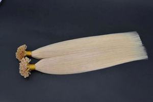 Extensiones de Cabello con Cinta Adhesiva de Queratina Italiana al por Mayor, Color Blanco 1001, Rubio Brasileño Remy, 100% Cabello Humano - Product Image 6