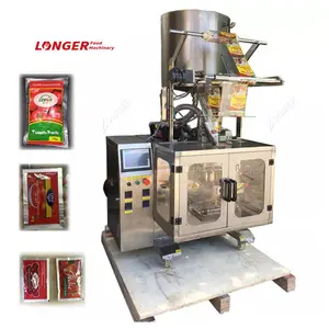 Fabrika satış sosu çanta paketleme makineleri domates püresi dolum ve sızdırmazlık paketleme makinesi