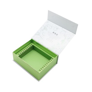 Custom Luxury Eco-Friendly Biodegradable Green <b>Socks</b> Packaging Box with <b>Magnetic</b> Closure Recycled Materials Custom Design - Product Image 1