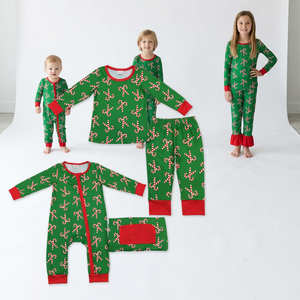 Conjuntos de Pijamas para Niñas, Ropa de Dormir de Manga Larga para Bebés, Pijamas Navideños - Product Image 1