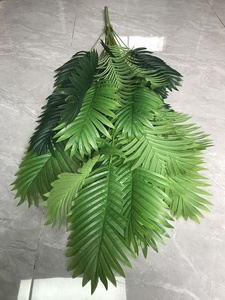 Plantes artificielles 30 feuilles 143cm Plantes en plastique Plante <span class=keywords><strong>de</strong></span> palmier artificielle pour décoration intérieure - Product Image 5