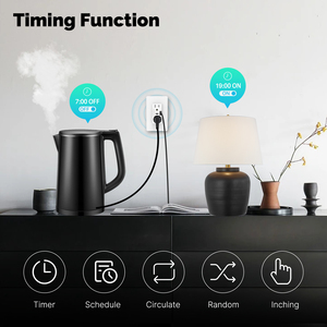 Langyeao ไวไฟสมาร์ทวอลล์2ช่อง USB Type-C, 3000W ล็อคไฟฟ้าของเด็กทำงานร่วมกับ Alexa Google Home UL94 <span class=keywords><strong>V</strong></span>-0 - Product Image 5