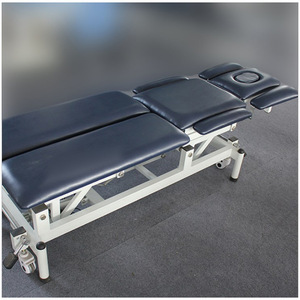 Cama de Rehabilitación Eléctrica Ajustable de Ocho Posiciones Jinyu, Azul, Equipo de Entrenamiento de Fisioterapia y Masaje Corporal Completo - Product Image 5