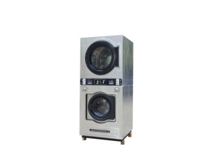 Coin Operated <strong>Stack</strong> <strong>Washer</strong> And <strong>Dryer</strong> Or Double <strong>Dryers</strong> Commercial Laundry Equipment For Laundromat - Product Image 1