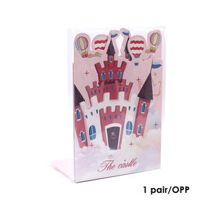 FOSKA 1 Paio di Fermalibri in Metallo Resistente a Forma di Castello Rosa per Riviste, Libri, DVD, Enciclopedie e Libri di Testo - Product Image 4