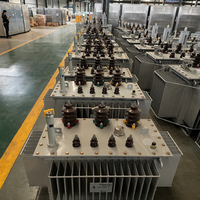 Transformateur de puissance principal PENGTAI 500 kVA triphasé 50/60 Hz entièrement étanche immergé dans l'huile à deux enroulements, sortie 480 V