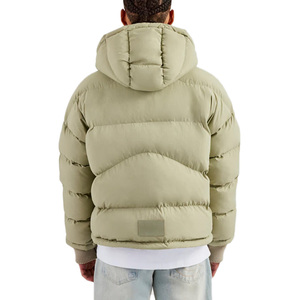 Veste en <span class=keywords><strong>duvet</strong></span> enduite imperméable et légère avec capuche pour hommes - Product Image 4