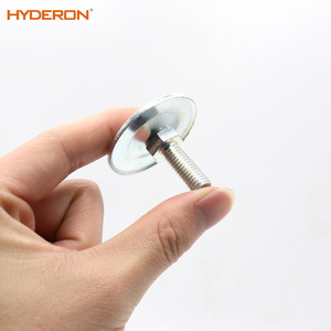 Hyderon All Steel <b>Adjustable</b> Feet Round Cup Base <b>Shelf</b> Support Hardware Accessory - Product Image 4