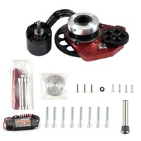 Démarreur électrique à télécommande DLE avec moteur et ESC pour moteur à essence DLE61 / DLE111 / DLE120 pour avion modèle réduit RC