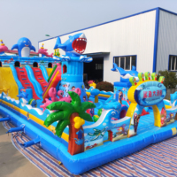 Château Gonflable Personnalisé 2025 – Trampoline Gonflable Économique et Grand Parc Aquatique Amusant – Jeu Unisexe – Vente Directe Usine