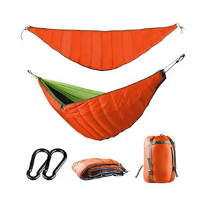 <span class=keywords><strong>Hamaca</strong></span> de Camping Resistente con Red de Seguridad, <span class=keywords><strong>Hamaca</strong></span> Táctica Portátil de Nailon Personalizable para 2 Personas, para Exteriores - Product Image 2