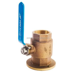 Vanne en laiton personnalisée Accessoires de <span class=keywords><strong>bateau</strong></span> Vanne à boisseau sphérique durable conçue à long manche pour l'eau gazole - Product Image 1