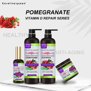 Champú y Acondicionador para el Cabello con Colágeno, Vitamina D y Granada Roja, Control de Grasa y Prevención de la Caspa - Product Image 2