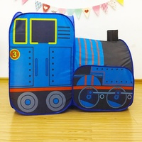 Train de dessin animé pour enfants tente de jeu maison intérieure tente de terrain de jeu pour bébé