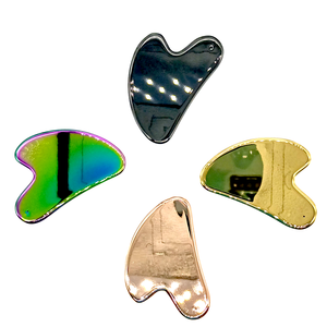 304 stainless steel gua sha with logo high quality <b>roller</b> steel guasha - Product Image 2