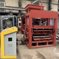 Machine à fabriquer des briques automatique hydraulique QT5-15 pour blocs de béton creux