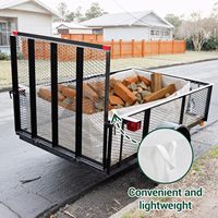 Sacs de tri sélectif réutilisables et pliables Honoson pour déchets de jardin et usage agricole, en polypropylène, capacité de 3 500 lb (5 pièces de 94 pouces), Chine