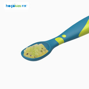 Cuchara para bebé, cuchara para raspar comida adicional, fruta, manzana, con raspado, venta al por mayor - Product Image 5