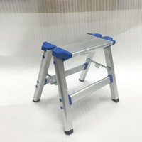 Échelle en aluminium certifiée, tabouret de cuisine domestique, petit tabouret d'escalade