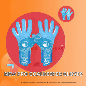 Guantes <span class=keywords><strong>de</strong></span> Portero <span class=keywords><strong>de</strong></span> Fútbol Profesionales LiangXing, Nuevo Modelo, Transpirables, con Correa Elástica para la Muñeca, Cierre <span class=keywords><strong>de</strong></span> Tirón, Unisex, Dedos <span class=keywords><strong>de</strong></span> Látex - Product Image 2