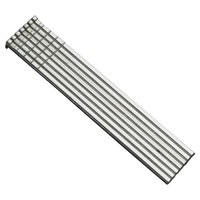 Clous droits décoratifs en acier galvanisé de qualité industrielle, finition T Brad, tige lisse, tête plate, pointe biseautée 1