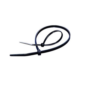 Attaches de câble multi-usages en nylon 66 autobloquantes de qualité supérieure, résistantes aux produits chimiques, 4,6x200 mm, noires - Product Image 1