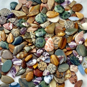 Piedra mixta Piedra preciosa Pulido a mano Piedra preciosa suelta Cabujón Fabricación Joyería Colgante Precio al por mayor por kilogramo Calidad natural - Product Image 5