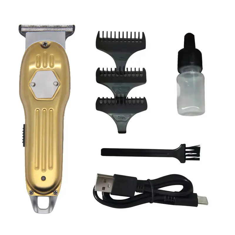 All Metal Barber Shop professionale regolabile potente macchina per taglio di capelli Cordless tagliacapelli display LCD tagliacapelli