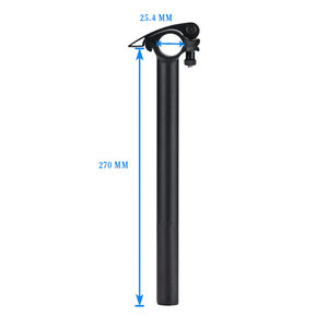 Tige de guidon pliable à dégagement rapide de 25,4 mm pour vélo pliant et vélo électrique - Product Image 2