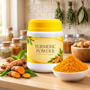 Poudre de curcuma 200 g du Kerala pour les soins de santé par Chamakkatt Herbal Products - Product Image 3