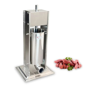 Machine à saucisses manuelle en acier inoxydable, remplissage de saucisses pour restaurants, magasins d'alimentation - Product Image 4