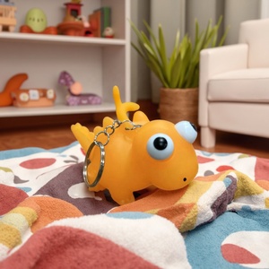 Phim hoạt hình động vật Thỏ mắt popping PVC Keychain Độ tuổi phạm vi 5 đến 7 năm khuyến mại bóp đồ chơi cho <span class=keywords><strong>Key</strong></span> tập tin đính kèm - Product Image 2