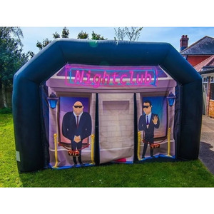 Tenda Gonfiabile Personalizzata a Forma di Arco per Night Club, Cabina <span class=keywords><strong>VIP</strong></span> Gonfiabile per Feste, Casa Gonfiabile con Ingresso Singolo per Eventi Musicali - Product Image 2