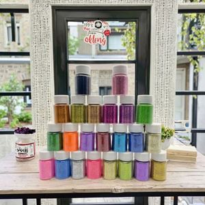 New Design Colorful <b>Glitter</b> With PVC Tube Ornament Decoration - Product Image 2