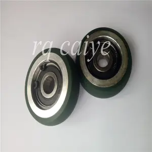 Komori Printing Machine Spare Parts Wheel Rubber Pressure Paper Wheel 48*10*20MM