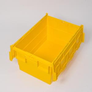 Nhiệm vụ nặng nề <span class=keywords><strong>Stackable</strong></span> nhựa lưu trữ bin di chuyển Tote hộp nhựa nestable Thùng nhựa kèm theo nắp continers - Product Image 4