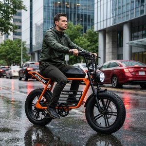 Bicicleta Eléctrica Todoterreno Resistente con Neumáticos Anchos Antideslizantes, Bicicleta Eléctrica Robusta para Explorar <span class=keywords><strong>Dunas</strong></span> de Arena - Product Image 3