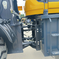 Kostenloser Versand Landwirtschaftlicher Lader CE EPA 4x4 Mini Kleiner Frontlader Mini Radlader