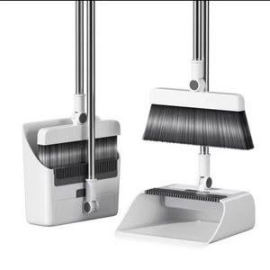 Three In One Multi Purpose Broom Set Hard Bristles Steel Handle <b>Extendable</b> Floor <b>Brush</b> For Deep <b>Cleaning</b> Corners - Product Image 3