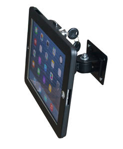 Muurbevestiging Tablet Kiosk Stand Gedraaide Schroef Vast Anti-Diefstal Voor 9.7 ''Ipad <span class=keywords><strong>2</strong></span>/<span class=keywords><strong>3</strong></span>/4 - Product Image 1