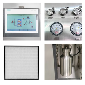 New VHP tiệt trùng vượt qua hộp vô trùng kiểm tra isolator CE chứng nhận 304 thép không gỉ Lọc 99.99% khử trùng tự động - Product Image 2