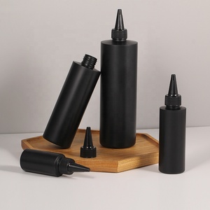 Tùy chỉnh có thể tái chế rỗng pcr đen 100ml 250ml 500ml 1000ml HDPE chai nhựa acetone Acrylic lỏng monomer hóa chất chai - Product Image 3