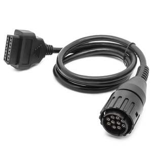Connecteur pour outil de <span class=keywords><strong>Diagnostic</strong></span> de voiture, 10 pièces, 16 broches, câble adaptateur OBD2, pour BMW, Nissan, Toyota, <span class=keywords><strong>OPel</strong></span> - Product Image 1
