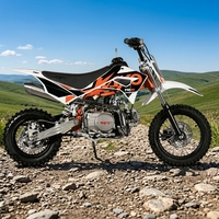 Moto tout-terrain pour enfants Kayo TS90 86cc 4 temps à essence avec démarrage semi-automatique 4 vitesses et démarrage électrique/à manivelle