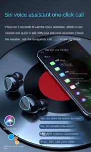 헤드셋 디지털 디스플레이 노이즈 캔슬링 이어폰 용 크로스 보더 새로운 M10 인이어 무선 TWS 게임용 헤드폰 - Product Image 4